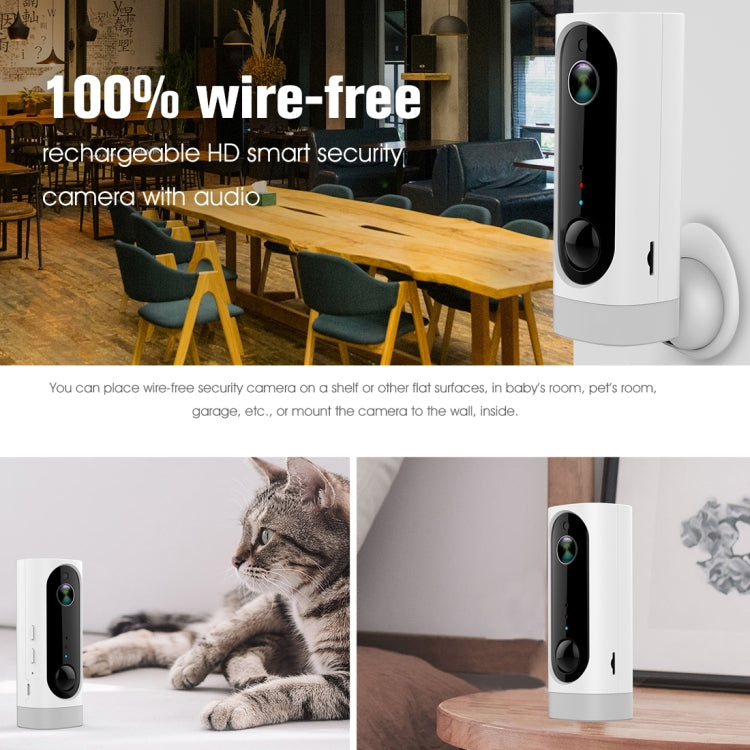 A1 WiFi Wireless 720P IP Camera, Support Night Vision / Motion Detection / PIR Motion Sensor, Two-way Audio, Built-in 3000mAh Rechargeable Battery, A1 A1 WiFi Wireless 720P IP Camera, Support Night Vision / Motion Detection / PIR Motion Sensor, Two-way Audio, Built-in 3000mAh Rechargeable Battery, A1